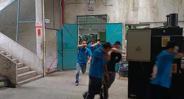 消防演習(xí)齊努力，共筑廣有安全墻|廣有五金&東莞合頁?