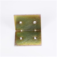 鎳色鐵角碼，家具鐵角碼60*40*40*2.0